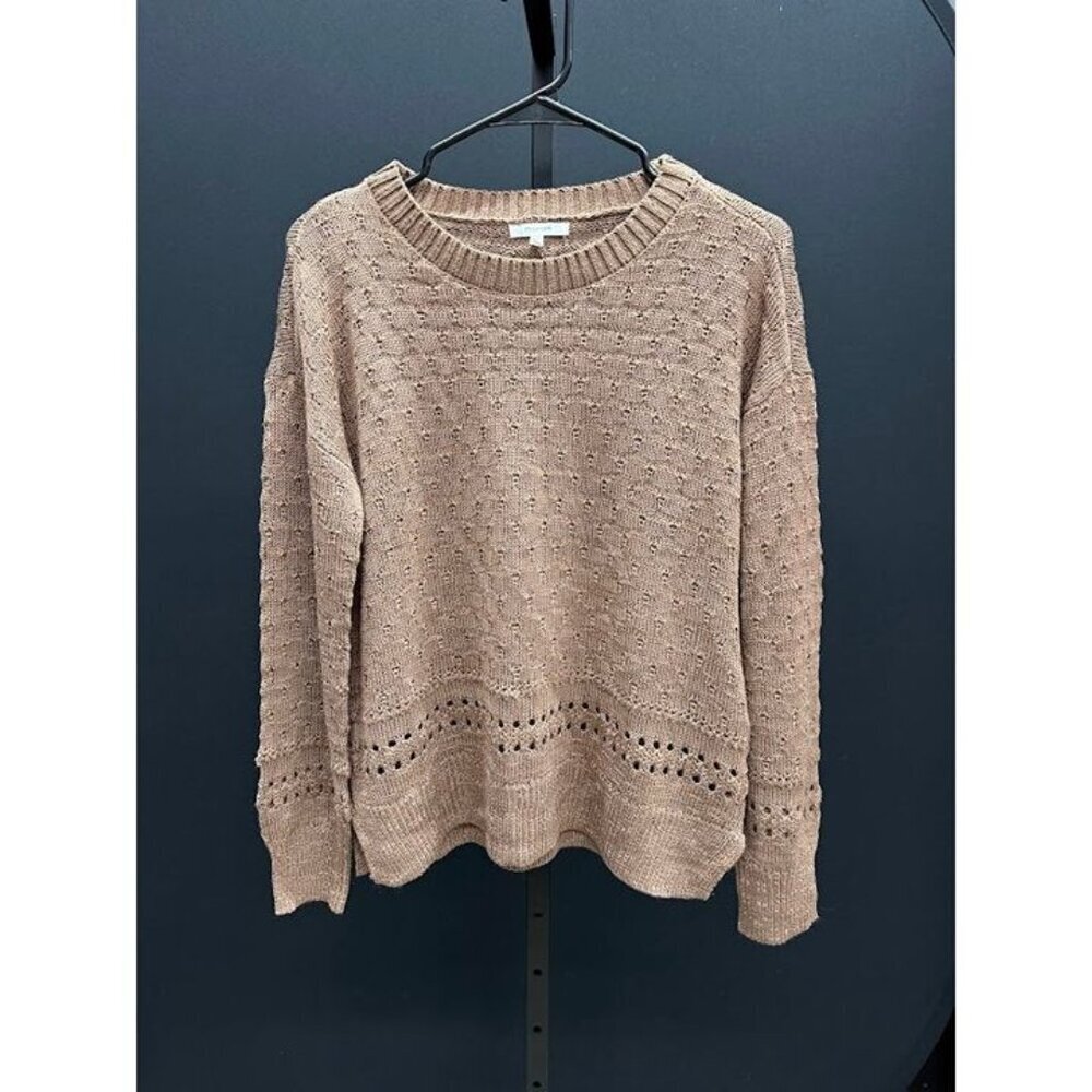 Maurices Tan Knit Lightweight Sweater